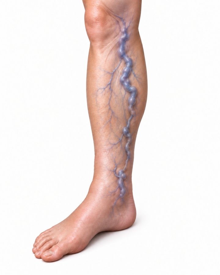 Stage 02: Swelling & varicose veins